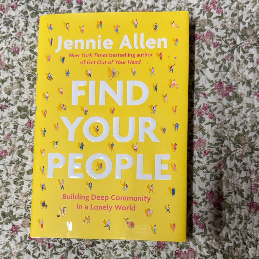 Jennie Allen "Find Your People" Hardcover Book